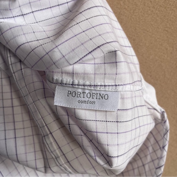 Ermenegildo Zegna Portifino Long Check Pattern Sleeve Shirt Size L - Picture 6 of 11